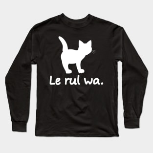 I'm A Cat (Láadan) Long Sleeve T-Shirt